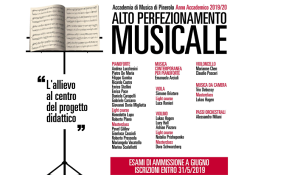 Alto Perfezionamento Musicale dell'Accademia di Musica di Pinerolo