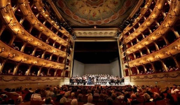 Teatro Rossini di Pesaro (foto Amati Bacciardi) Concorso Lirico Internazionale 'Tebaldi-Gigli-Corelli' 2024
