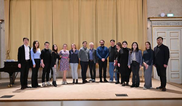 Gli allievi dell'Accademia Verdiana 2024 - Foto Roberto Ricci Accademia Verdiana 2024