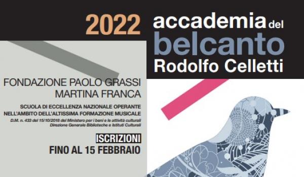 Accademia del Belcanto “Rodolfo Celletti” 2022