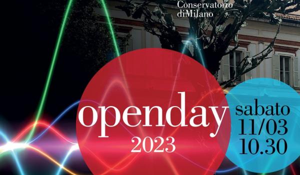 Conservatorio di Musica G. Verdi di Milano OPEN DAY 2023