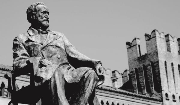 Busseto, Monumento a Giuseppe Verdi 58° Concorso internazionale Voci Verdiane Città di Busseto