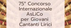 75° Concorso Internazionale AsLiCo