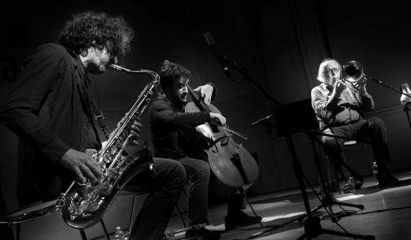 Kammermusik Trio - Errico De Fabriitis, Luca Trilli, Giancarlo Schiaffini (foto FJR Mario Coppola)