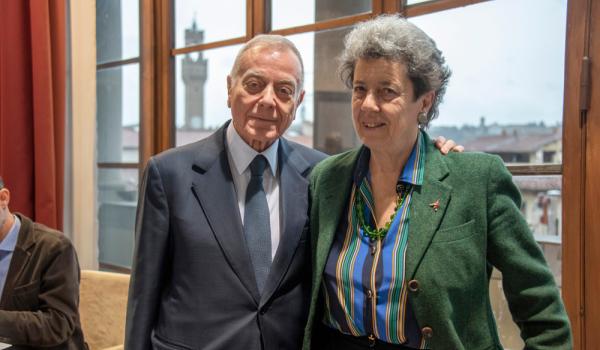 Gianni Letta e Adriana Verchiani