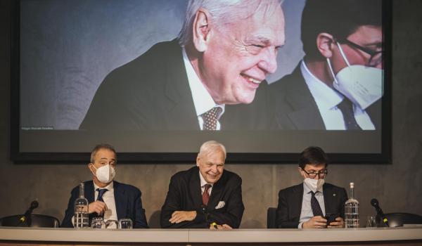 La Conferenza stampa di presentazione (Foto Michele Monasta)