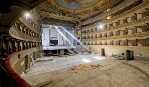 Il restauro del Teatro Donizetti di Bergamo