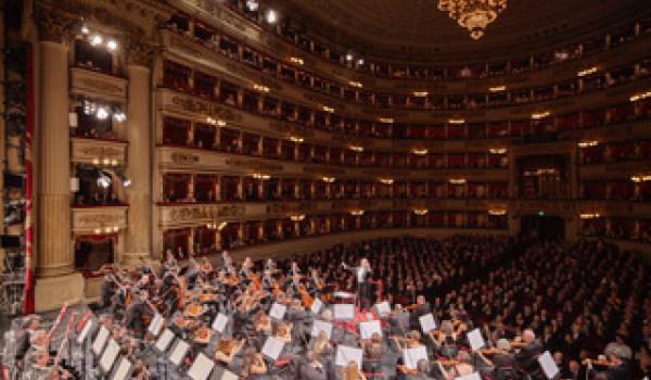 La Filarmonica della Scala con Chailly (Foto Giovanni Hanninen)