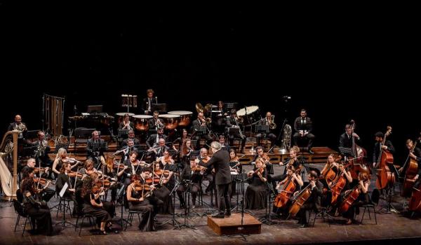 L'Orchestra delTeatro Goldoni (Foto Trifiletti-Bizzi)