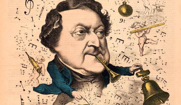 Caricatura di Rossini