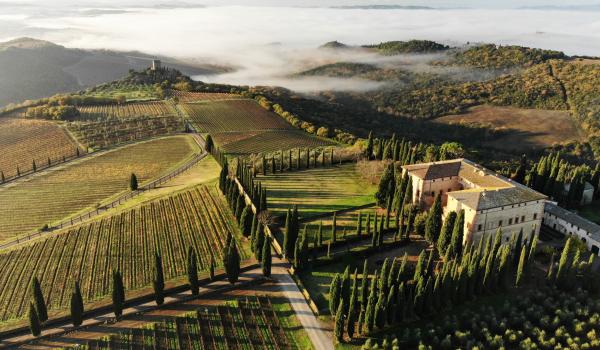 Villa di Argiano, Montalcino (Siena)