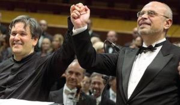 Antonio Pappano e Ciro Visco Antonio Pappano e Ciro Visco