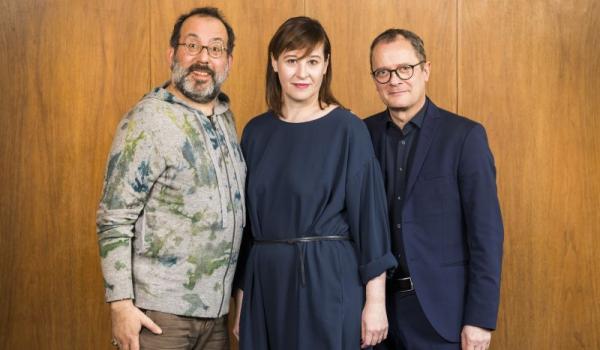 Barrie Kosky, Susanne Moser e Philip Bröking Barrie Kosky, Susanne Moser e Philip Bröking