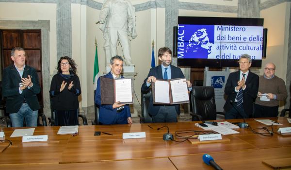 Foto di Emiliano Marchionni La Federazione del Jazz Italiano sigla un importante protocollo d'intesa con il Ministero dei Beni e delle Attività Culturali