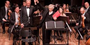 Roberto Herlitzka ed Enrico Marocchini al Festival Nuova Consonanza 2017 (foto Marta Cantarelli)