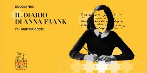 La locandina di Marzia Caruso per "Il Diario di Anna Frank"