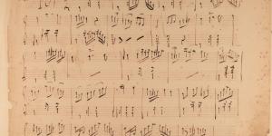 "Tempo di Sonata" (Autografo di Puccini)