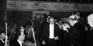 Mascagni al Teatro Goldoni di Livorno nel 1940