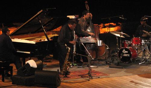 Il quartetto di Shorter a Fiesole (foto Maurizio Busia) Il quartetto di Shorter a Fiesole (foto Maurizio Busia)