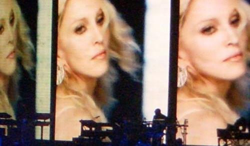Un momento dello show di Madonna a Roma (foto Morena Bassano)