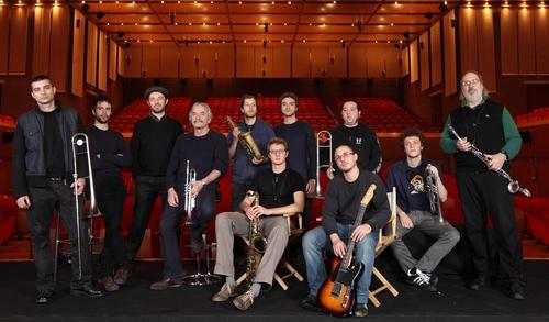 Enrico Rava con una formazione del Parco della Musica Jazz Lab