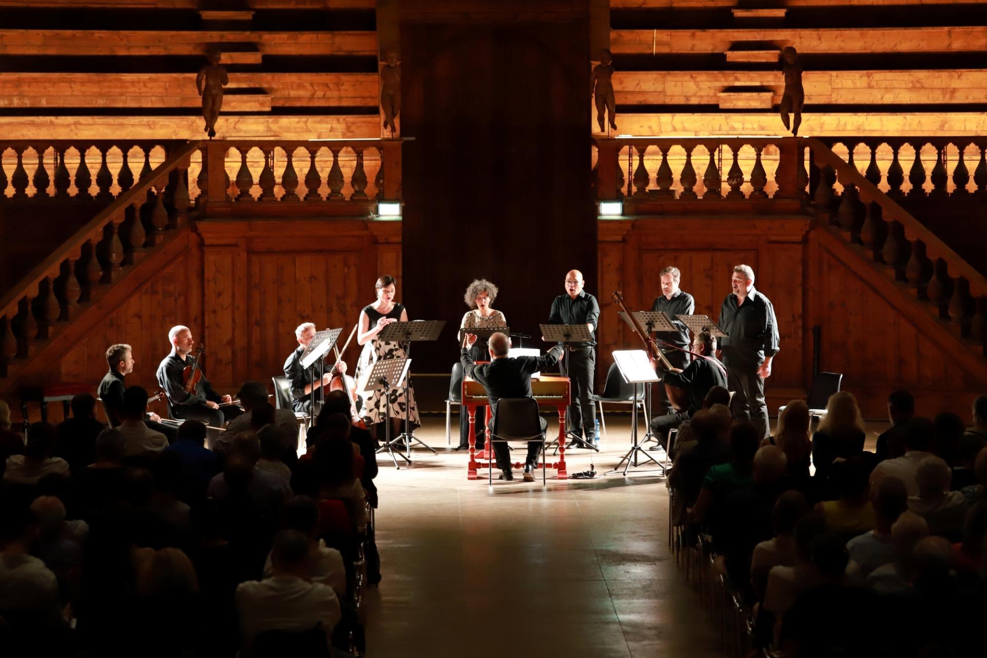 Concerto Italiano, Rinaldo Alessandrini - Farnese Festival (foto Marco Fronteddu)