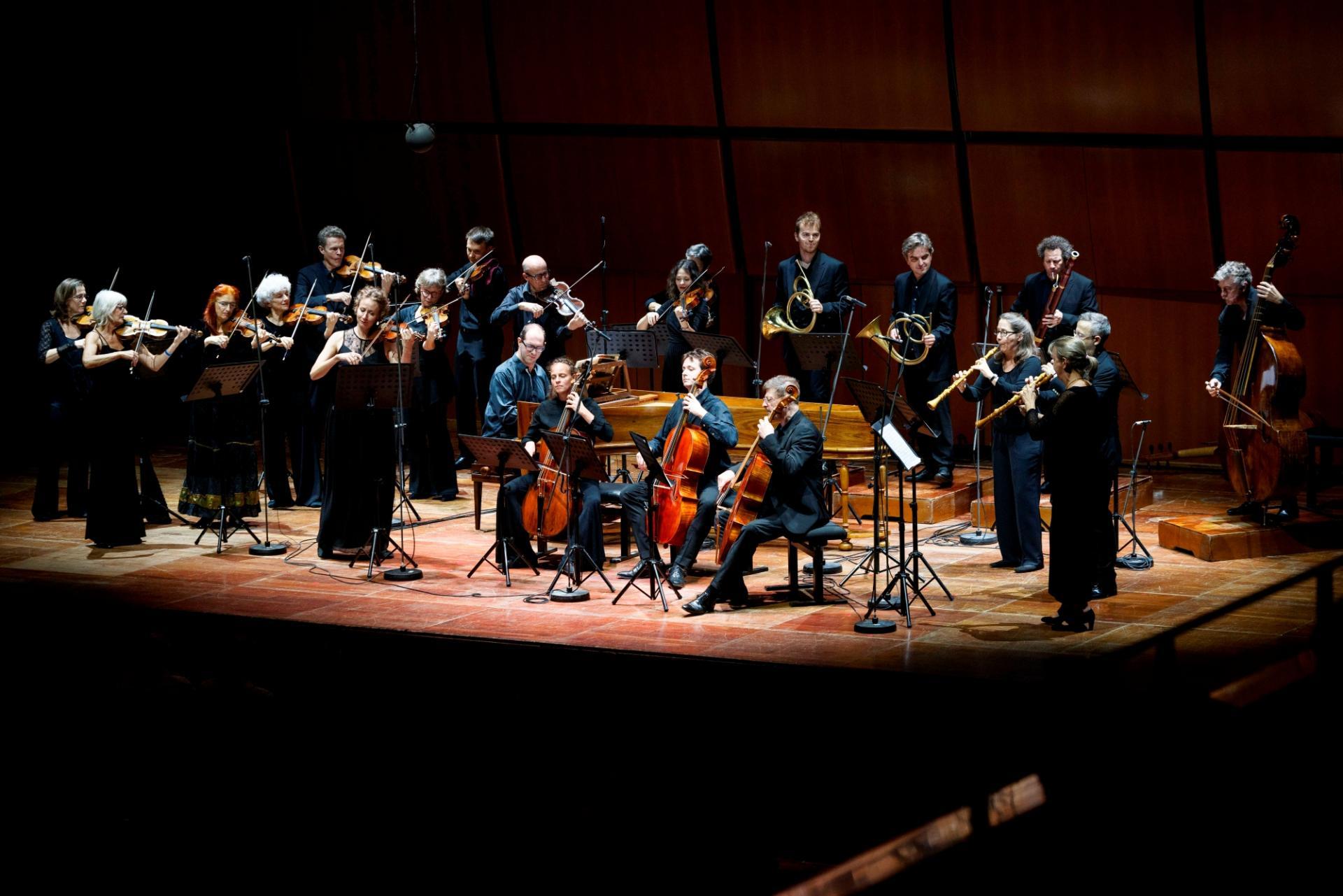 Freiburger Barockorchester (foto MUSA - Accademia Nazionale di Santa Cecilia)