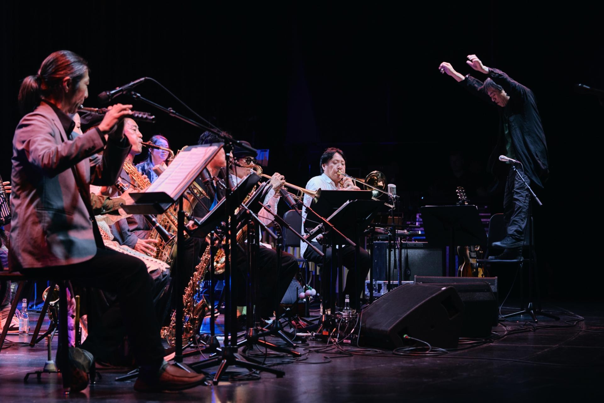 Otomo Yoshihide Special Big Band - Berliner Festspiele (foto Fabian Schellhorn)