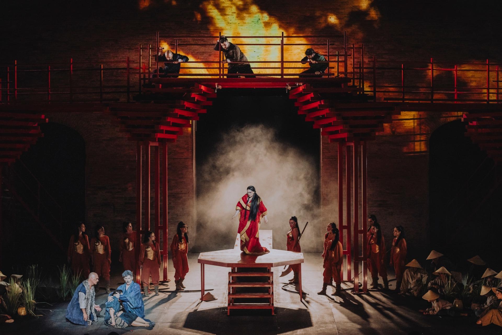 Turandot Sferisterio di Macerata (foto Simoncini) Turandot Sferisterio di Macerata (foto Simoncini)