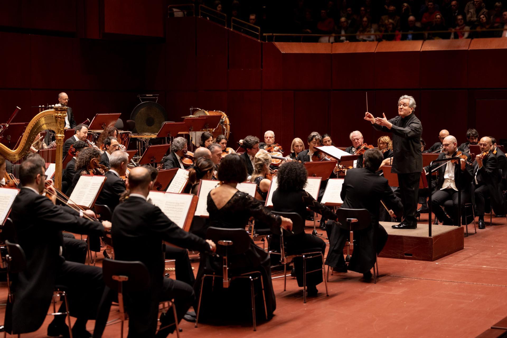 Antonio Pappano, Orchestra dell'Accademia di Santa Cecilia (foto Salar Baygan)