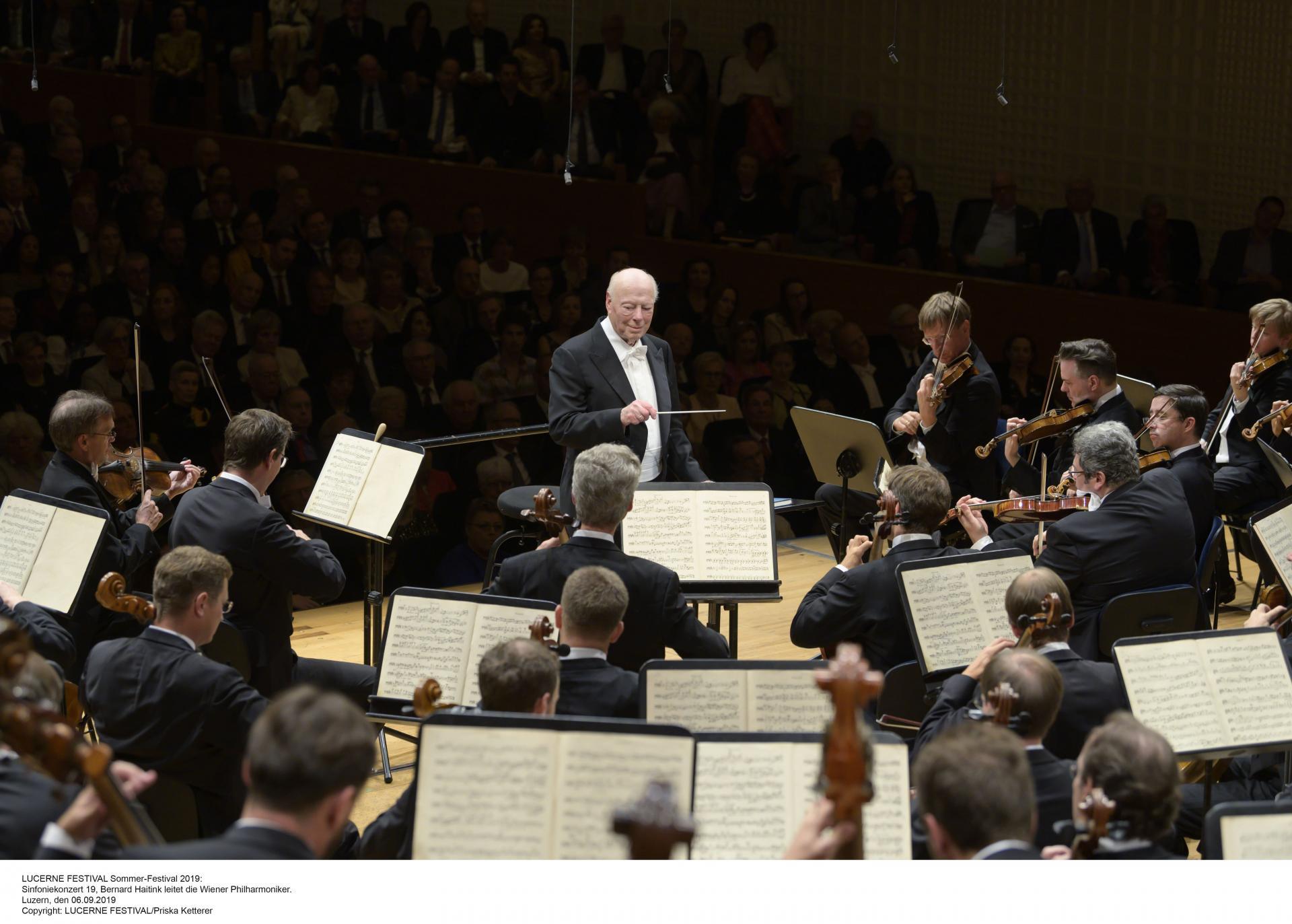 Haitink a Lucerna (Foto Priska Ketterer/Lucerne Festival bzw)