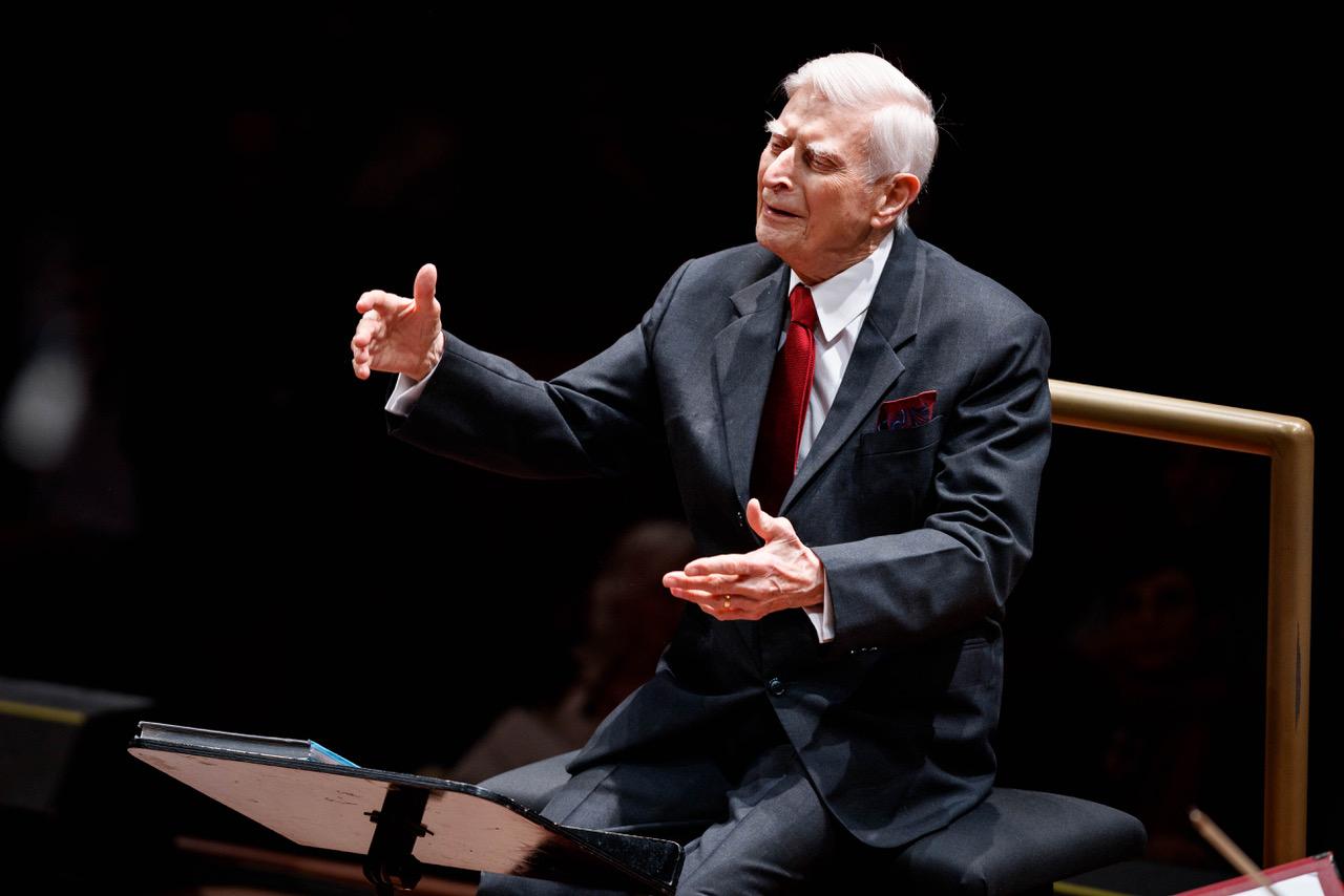Herbert Blomstedt (Foto Musacchio e Ianniello) Herbert Blomstedt (Foto Musacchio e Ianniello)
