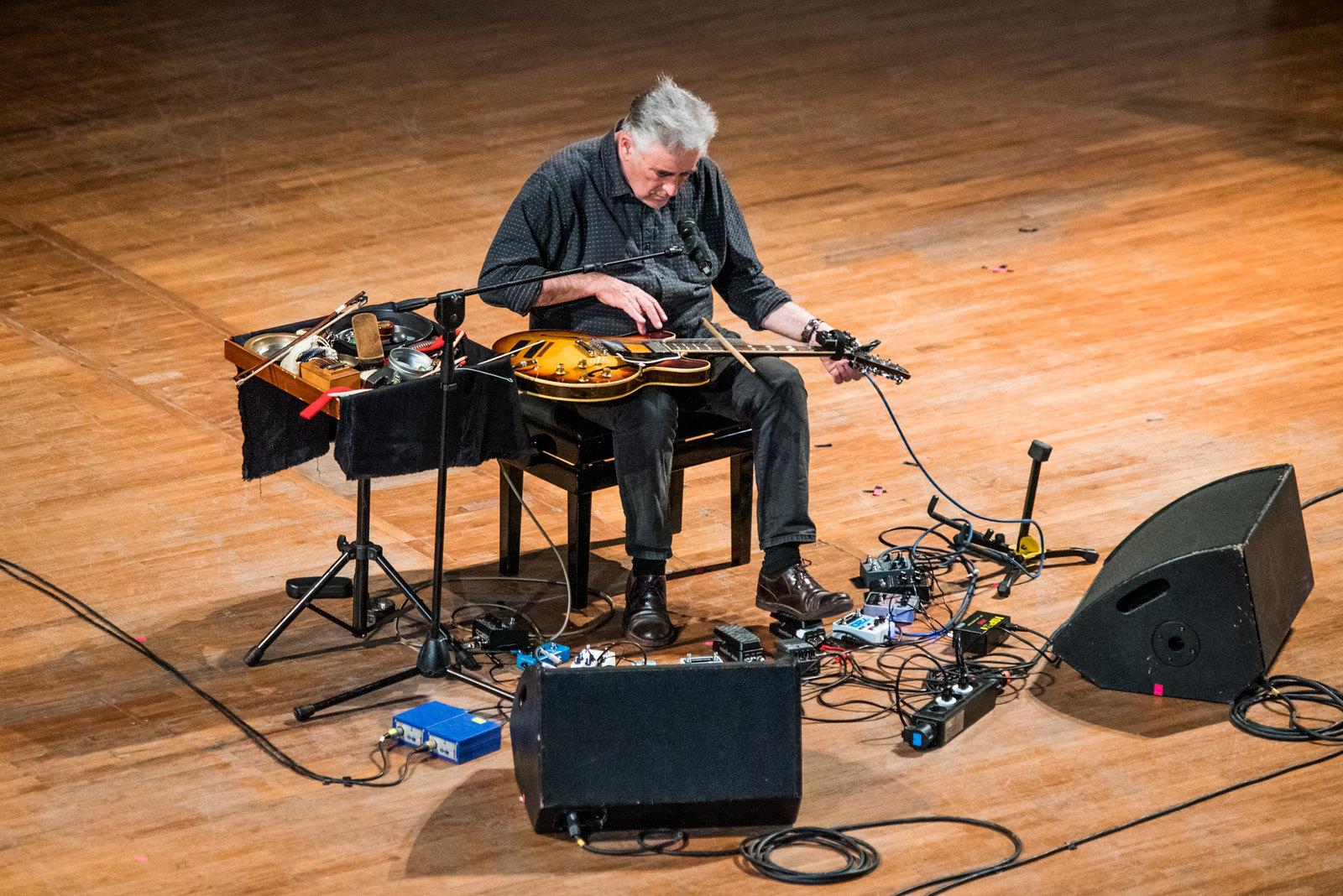 Fred Frith al Conservatorio Verdi di Torino Fred Frith - Torino Jazz Festiva 2019