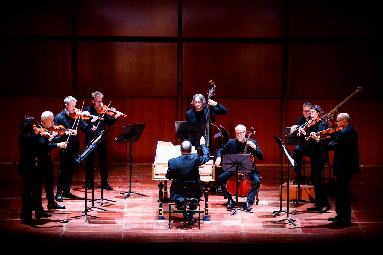 Rinaldo Alessandrini e il Concerto Italiano (Foto Accademia di Santa Cecilia/Musa) Rinaldo Alessandrini e il Concerto Italiano (Foto Accademia di Santa Cecilia/Musa)