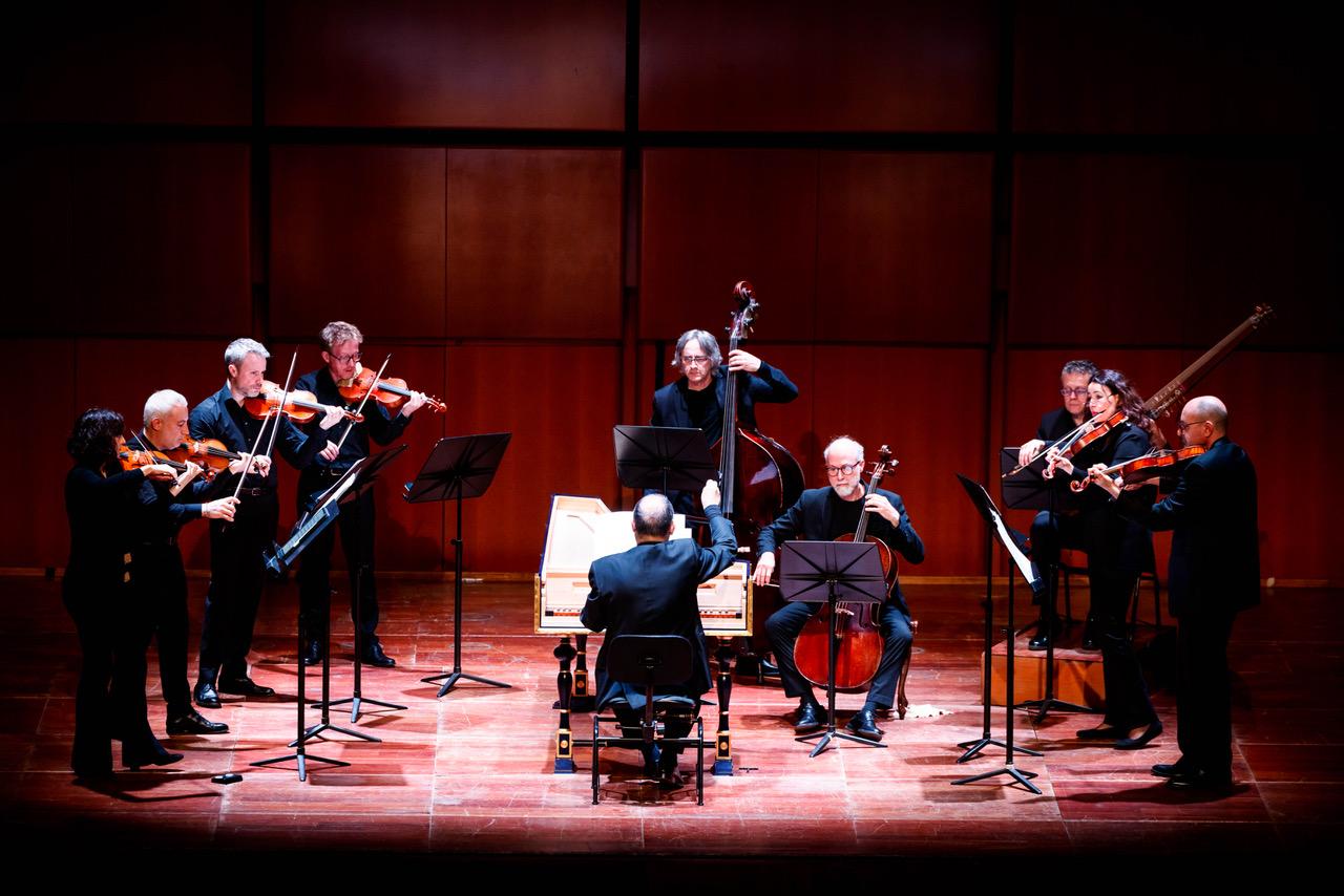 Rinaldo Alessandrini e il Concerto Italiano (Foto Accademia di Santa Cecilia/Musa)