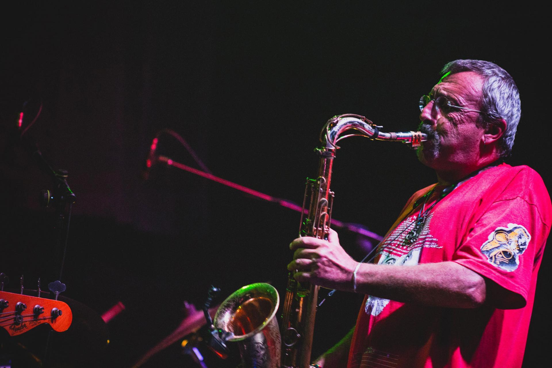 Daniele Sepe a Bologna Jazz (foto di Daniele Poli) Daniele Sepe Gato Barbieri Bologna jazz (foto di Daniele Poli)