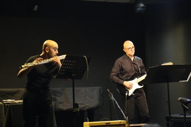 Andrea Biagini e Luigi Sini (Foto Simone Di Segni) Andrea Biagini e Luigi Sini (Foto Simone Di Segni)