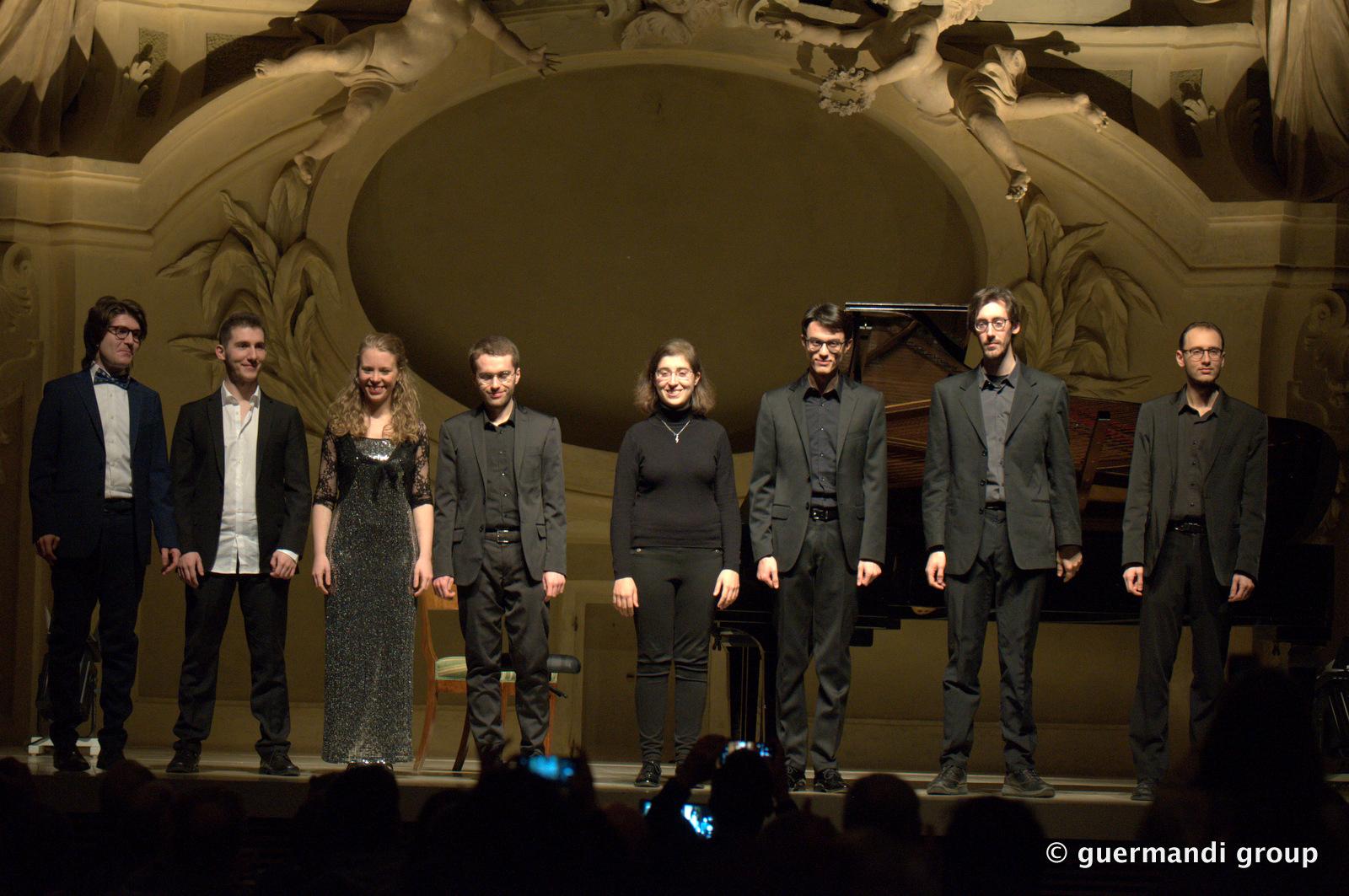 I protagonisti dell'omaggio a Ligeti (foto Guermandi Group)