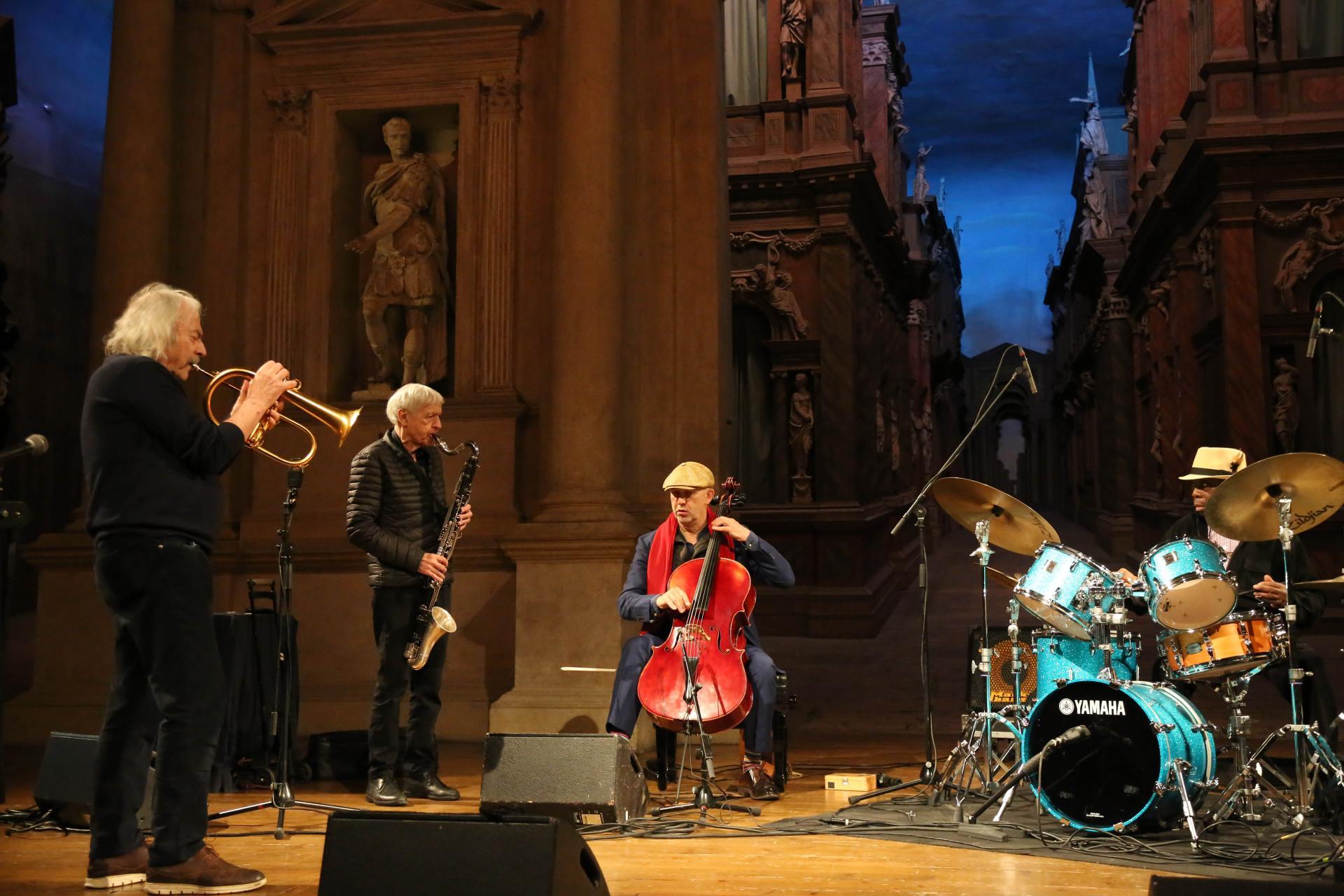 Rava, Portal, Reijseger e Cyrille - Vicenza Jazz 2019 