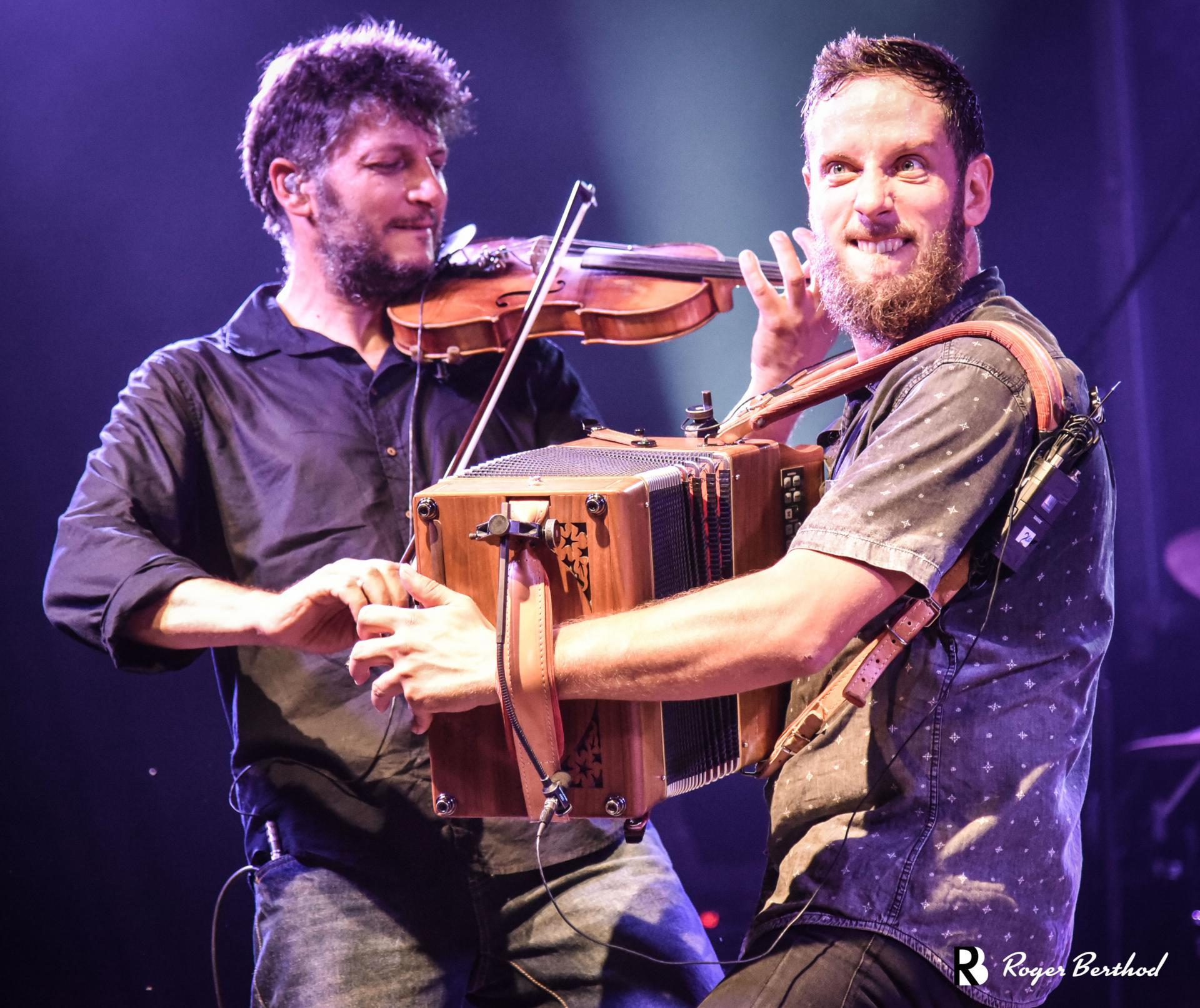 Rémy e Vincent Boniface (foto di Roger Berthod) ÉtéTrad 2018