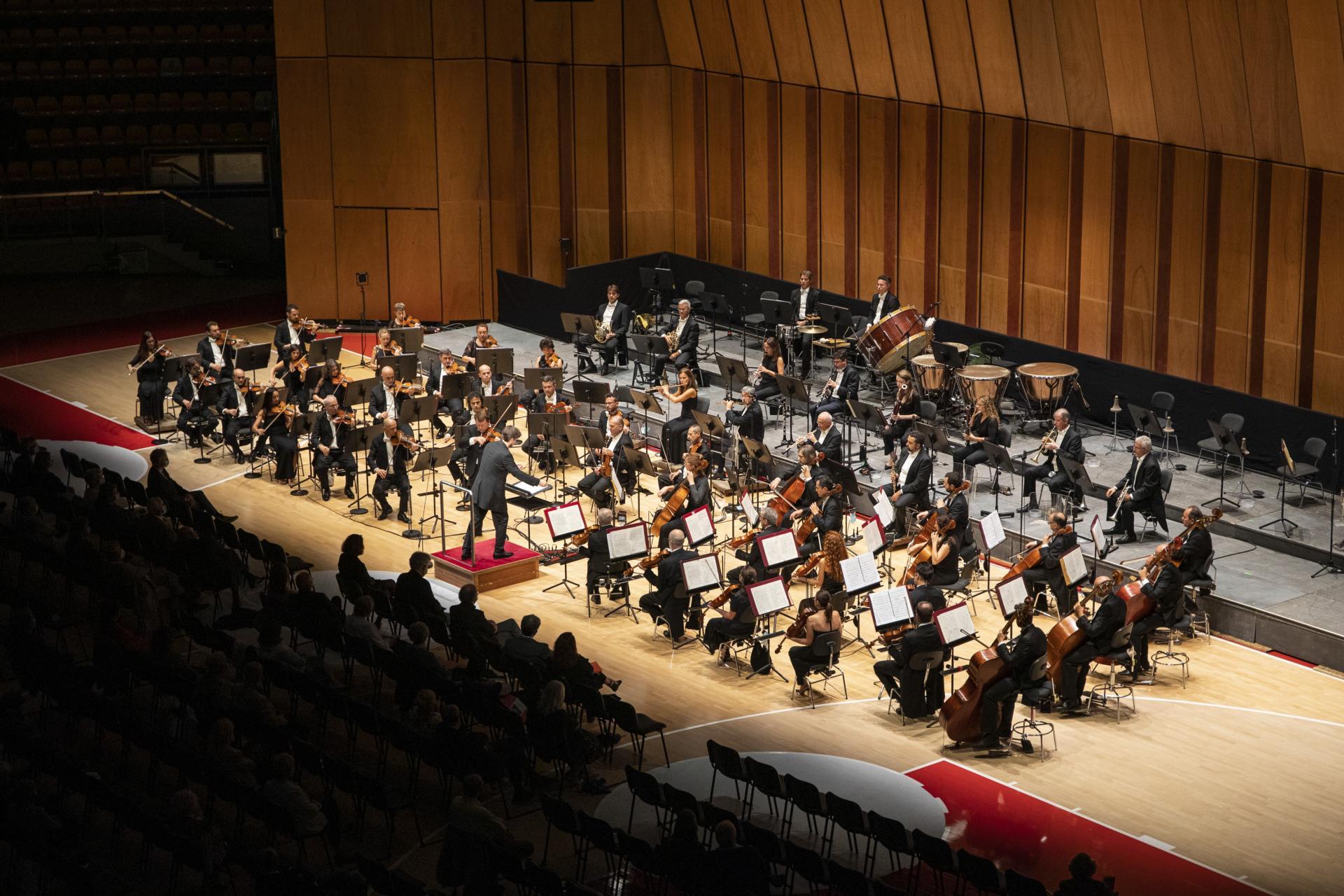 L'Orchestra del Comunale di Bologna al PalaAuditorium L'Orchestra del Comunale di Bologna al PalaAuditorium