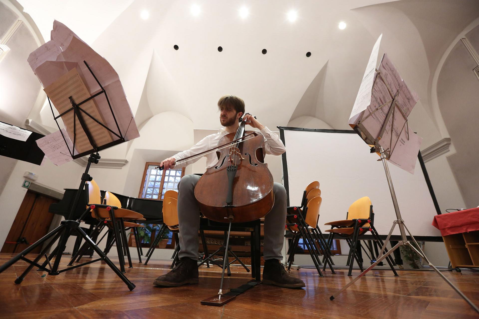 Marco Michele Rossi (foto Luciano Rossetti | Phocus Agency) Festival di Musica Contemporanea Italiana, Michele Rossetti
