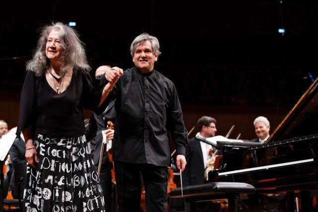 Argerich e Pappano