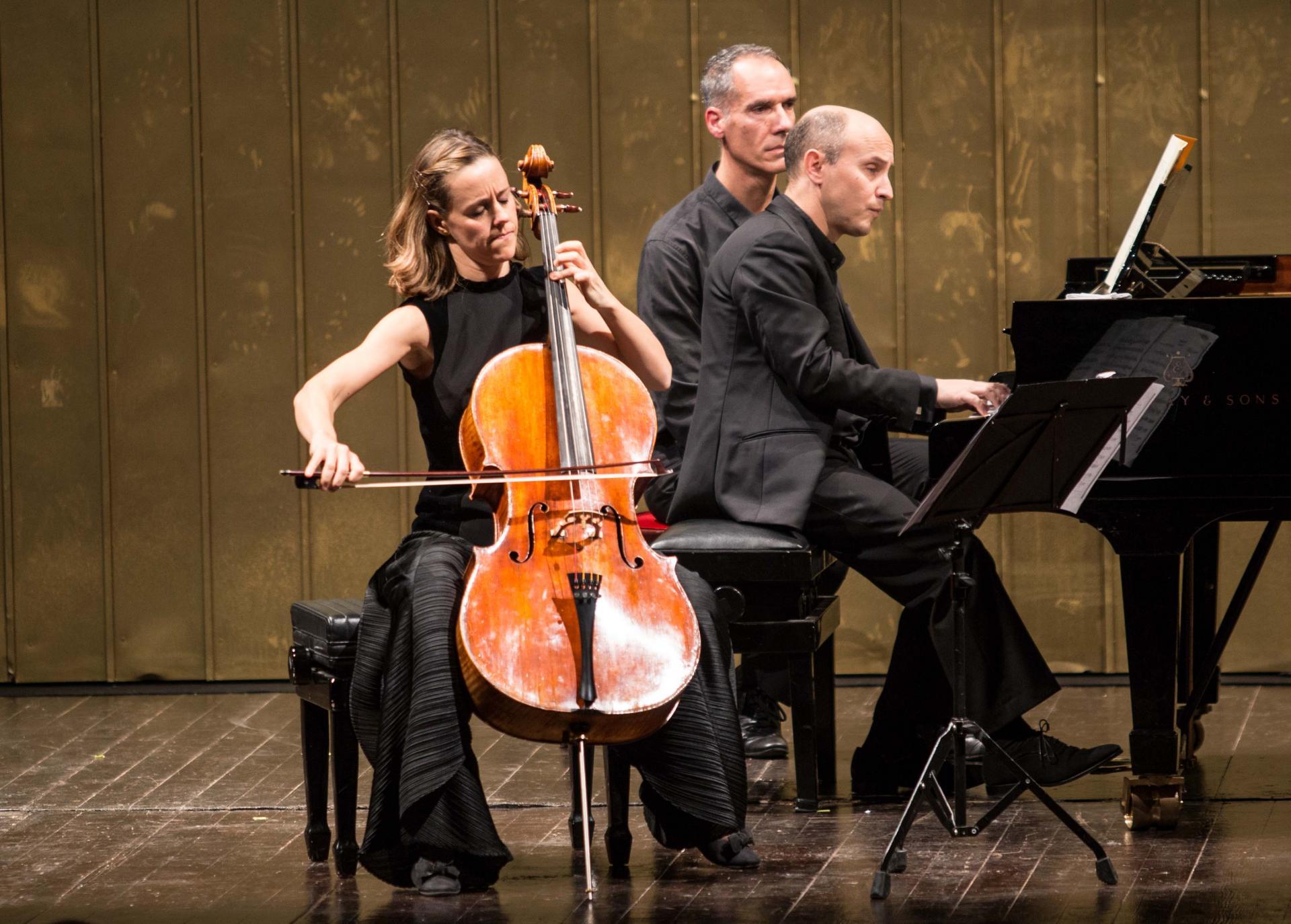 Sol Gabetta e Nelson Goerner  (Foto Max Pucciariello)