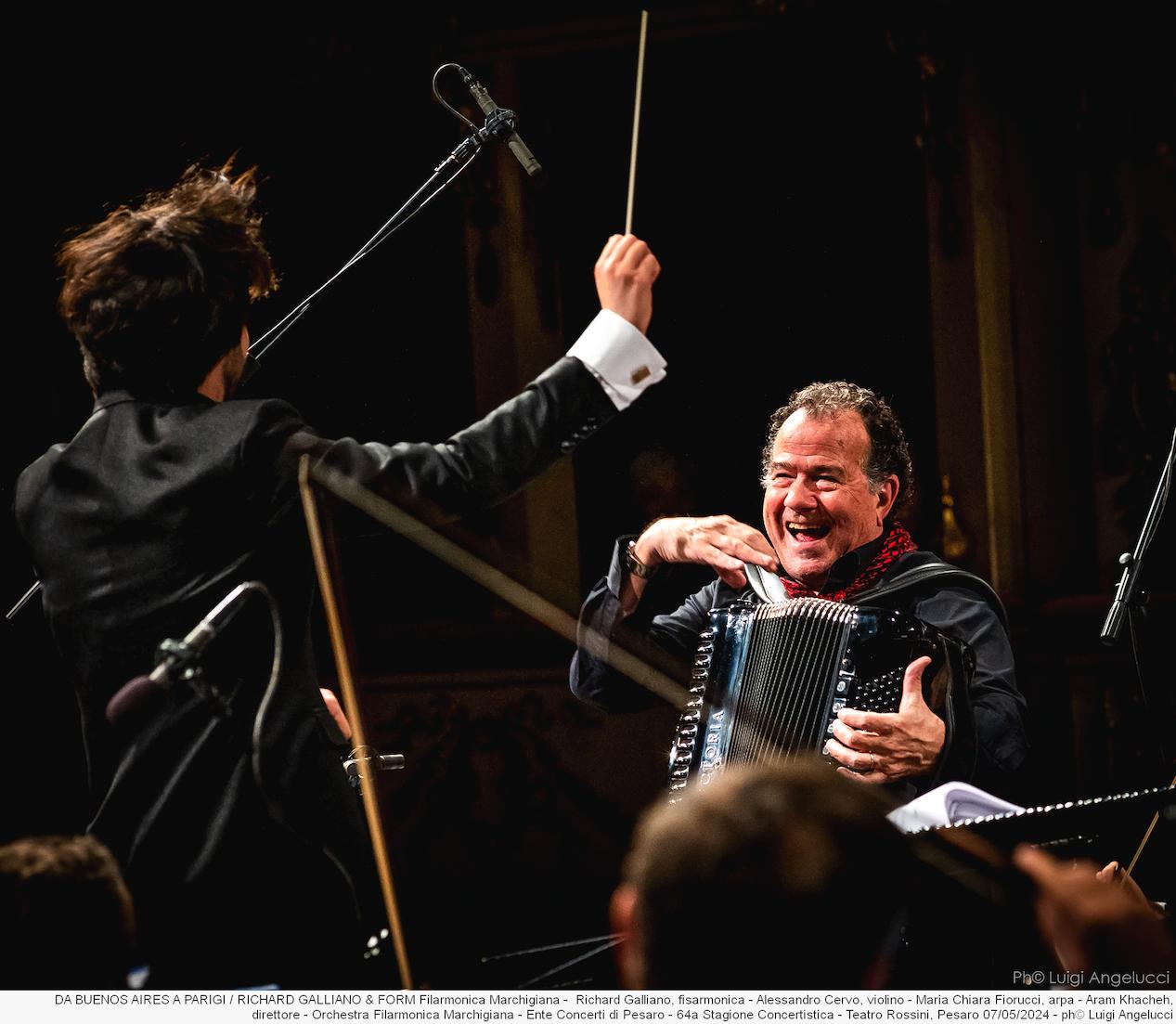 Richard Galliano ( Foto Luigi Angelucci) Richard Galliano ( Foto Luigi Angelucci)
