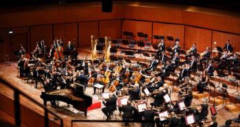 Daniel Harding e Paul Lewis - Accademia Nazionale di Santa Cecilia (foto Musacchio - Ianniello - Pasqualini)