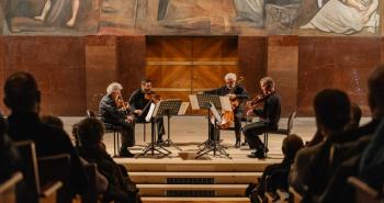 Il Quartetto Arditti (Foto Andrea Caramelli)