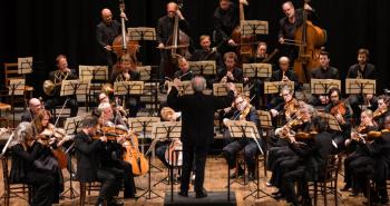 Philippe Herreweghe e l’Orchestre des Champs-Elysées (Foto Eleonora Dottorini)