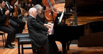 Martha Argerich e Daniel Barenboim (Foto Monika Rittershaus)