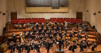 L'Orchestra Sinfonica Nazionale della Rai con Axelrod e Gibboni (Foto PiùLuce)